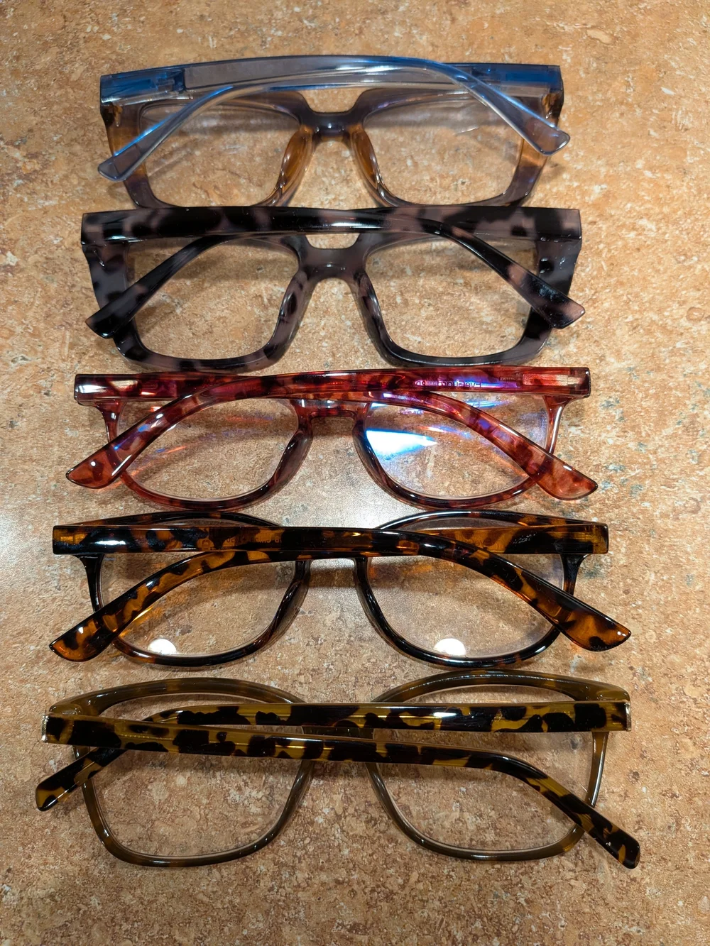 5) 1.5 x Reading Glasses